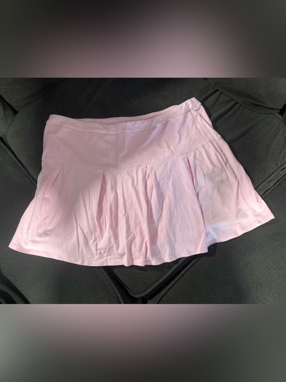 1X Grayson Threads Light Pink Skater Skort